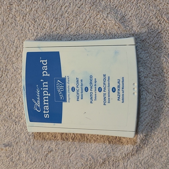 4 X classic Ink Stamp pads in 4 shades of blue - Picture 5 of 5